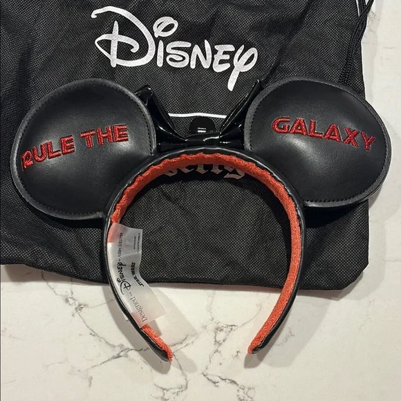LOUNGEFLY DARTH VADER STAR WARS RULE THE GALAXY LIMITED EDITION EARS BY DISNEY 🖤 - Picture 2 of 5